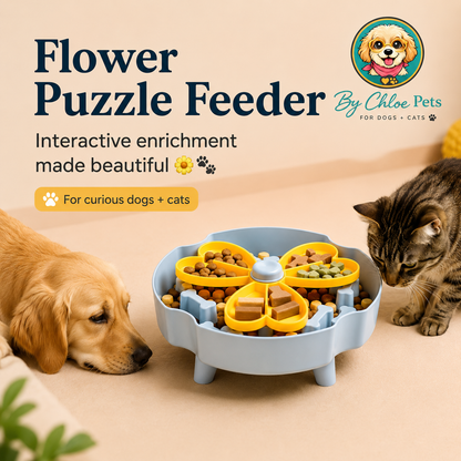Flower Puzzle Feeder