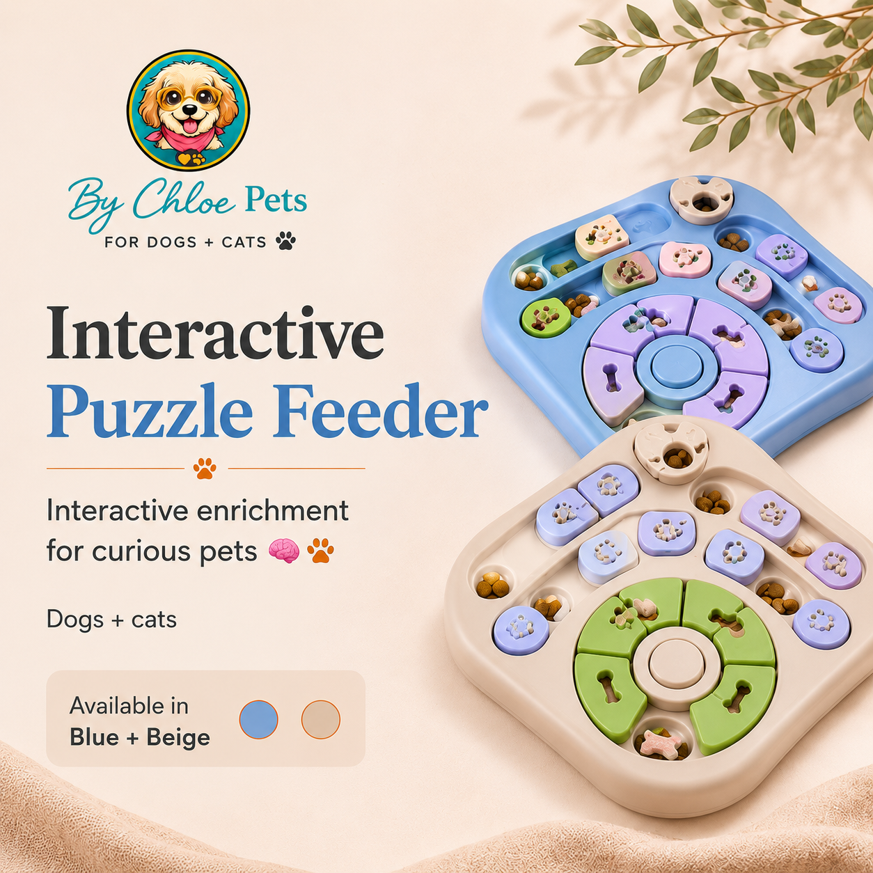 Interactive Puzzle Feeder