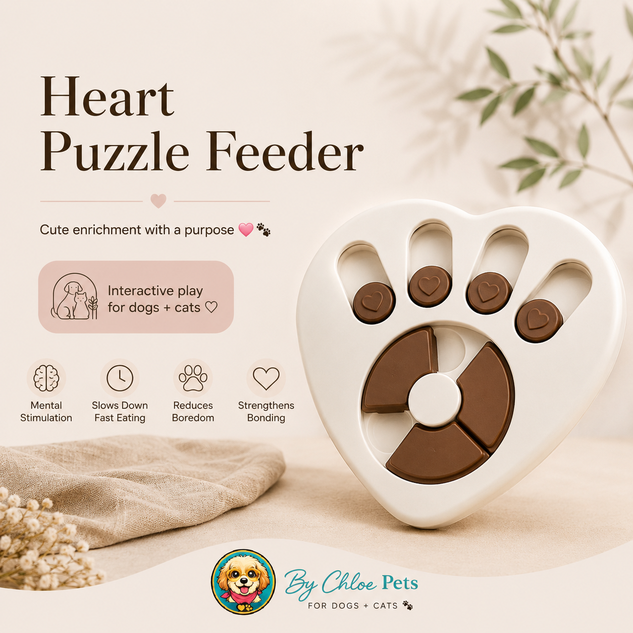 Heart Puzzle Feeder