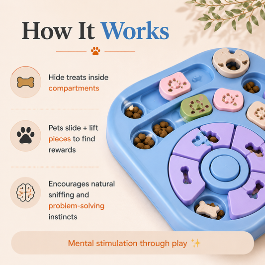 Interactive Puzzle Feeder
