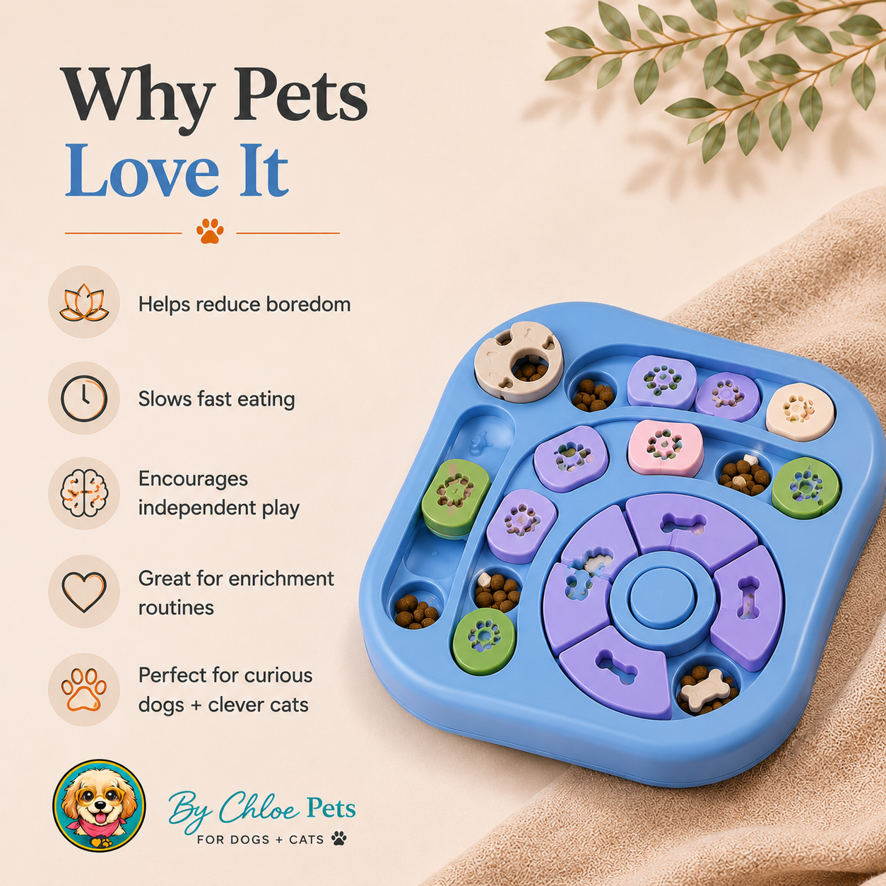 Interactive Puzzle Feeder